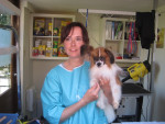Poseren met Hoshi
