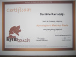 Geslaagd voor Kynologisch Masseur Basis